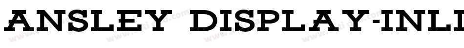 Ansley Display-Inline字体转换